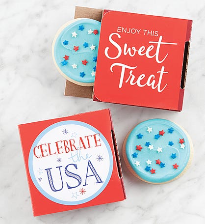 Celebrate the USA Cookie Card